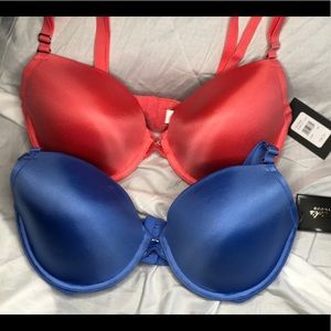 2 NWT bras Frederick’s of Hollywood 36C PUSH-UP